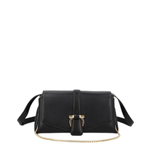 Small Calfskin Crossbody - Black