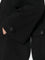 Tagliatore Black High Neck Buttoned Jacket