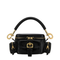 Small Buffalo Leather Camera Bag - Black