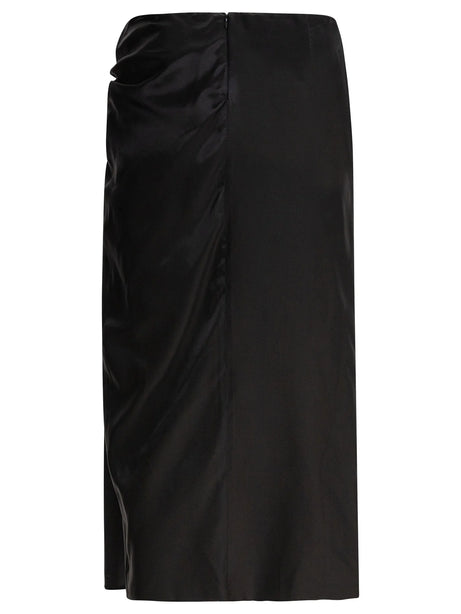 Balenciaga Draped skirt - Black