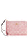 Coach Corner Zip Wristlet In Signature Denim - Light Pink