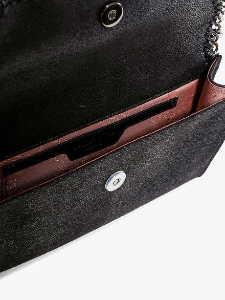 Stella Mccartney Falabella Wallet Shaggy Deer crossbody bag - Nero