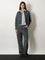 Miu Miu Grey Light Denim Shirt - Nero
