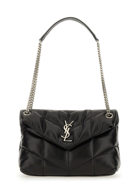 Saint Laurent Puffer Small Nappa leather Shoulder Bags - Black