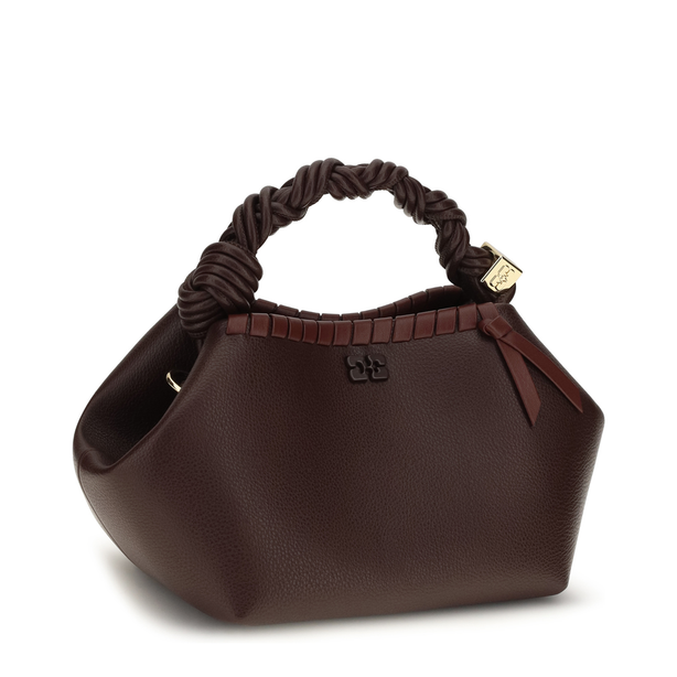 Bou Small Woven Handbag - Bitter Chocolate