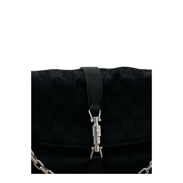 Aperitivo Medium Canvas Shoulder Bag - Black