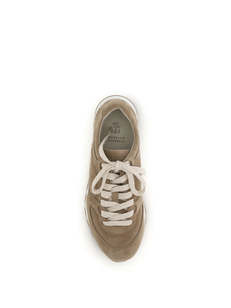 Brunello Cucinelli Suede Sneakers - Antilope