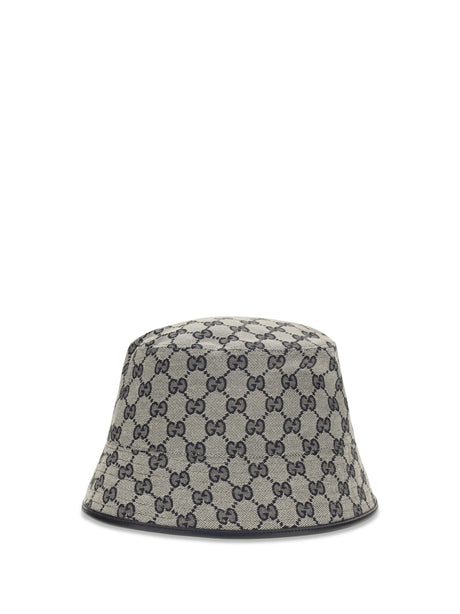 Gucci GG cotton canvas Bucket Hat - Mid.Night Bl/Blue