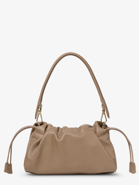 Fendi Baguette Soft Medium Leather Shoulder Bag - Tortora