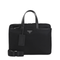 Re-Nylon Canvas Briefcase - Black