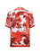Dolce & Gabbana Maiolica print Hawaii Shirt in silk twill - Maiolica 1L Rubino