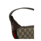 Ophidia Small GG Monogram Coated Fabric Shoulder Bag - Beige/Brown