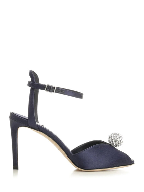 Jimmy Choo Sacora 85 Sandal - Blue