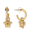 Medusa Head Drop Earrings