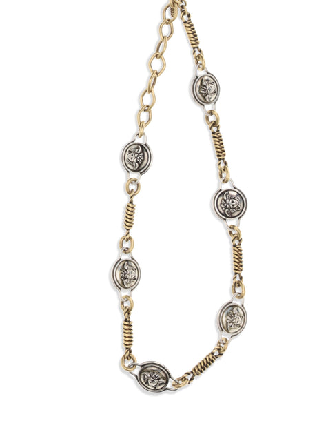 Brass necklace