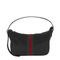 Lunetta Small Soft Hand-Treated Leather Crossbody - Black