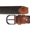 72 Smalldive Brown Slim Width Elastic Viscose Belt