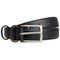 72 Smalldive Black Slim Width Buffed Leather Belt
