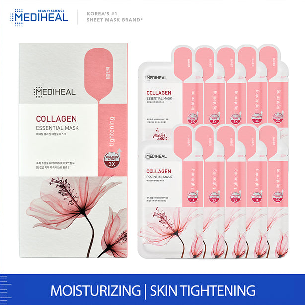 Mediheal Collagen Essential Mask Box (24ml x 10 Sheets)