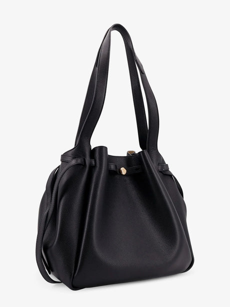 Tory Burch Romy Tote leather shopping bag - Black