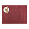 Chilewich TerraStrand® Microban® Bamboo Woven Table Mat/Placemat, Rectangle, 36 x 48 cm, Cranberry