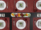 Chilewich TerraStrand® Microban® Bamboo Woven Table Mat/Placemat, Rectangle, 36 x 48 cm, Cranberry