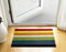 Chilewich TerraStrand® Microban® Indoor/Outdoor Bold Stripe Door Mat, 46 x 71 cm, Tufted Shag, Multi-Color