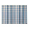 Chilewich TerraStrand¬Æ Microban¬Æ Grid Woven Table Mat/Placemat, Rectangle, 36 x 48 cm, Blue