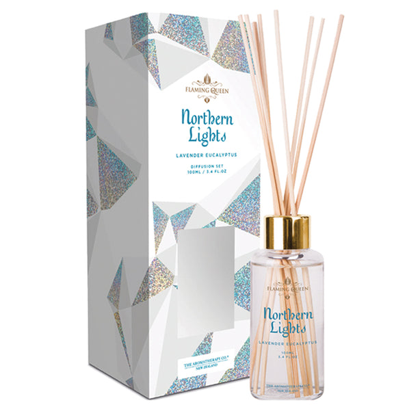 TAC Flaming Queen Northern Lights Diffuser - White Lily & Amberwood (100ml)