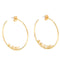 Marc Jacobs Monogram Hoops Earrings in Gold J207M03FA22