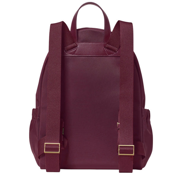 Kate Spade Carter Nylon Dome Backpack Bag - Deep Cherry KP110