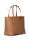 Michael Kors Eva Extra-Small Leather Convertible Tote Bag - Luggage