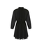 Black Re Nylon And Crepe Jumpsuit