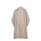 Beige Wool Blend Cape