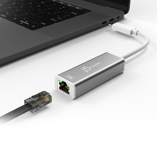 J5Create USB Type-C to 2.5 G Ethernet Adapter