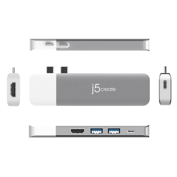 J5Create Ultradrive Kit USB Type-C Modular Dock 8 In 1