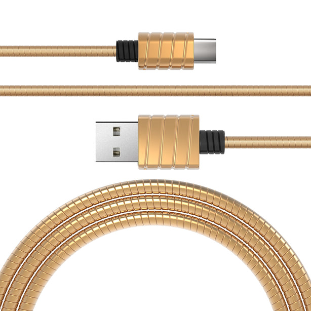 iWALK USB to Type C charging cable (Gold)