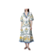 Emily Floral Tapestry Drawstring Midi Dress