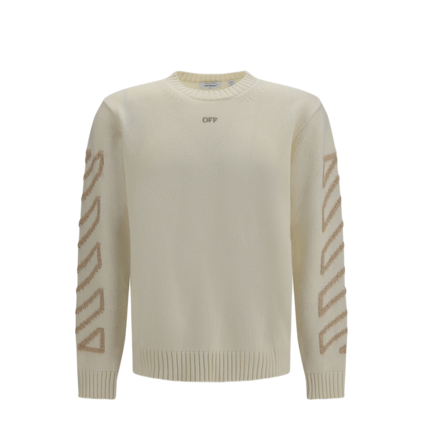 Arrow Fuzzy Crewneck Sweater