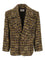 Saint Laurent Tweed Blazer - Green