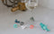 Umbra Drinking Buddy Wine Bottle Stopper & Six Wine Glass Markers