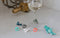 Umbra Drinking Buddy Wine Bottle Stopper & Six Wine Glass Markers