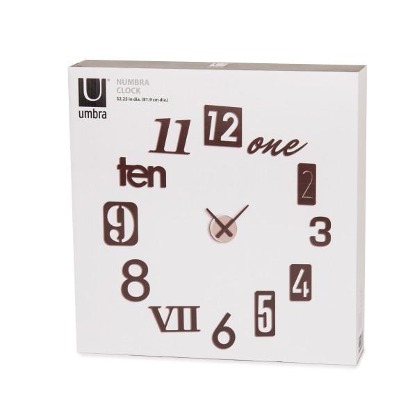 Umbra Numbra Wall Clock