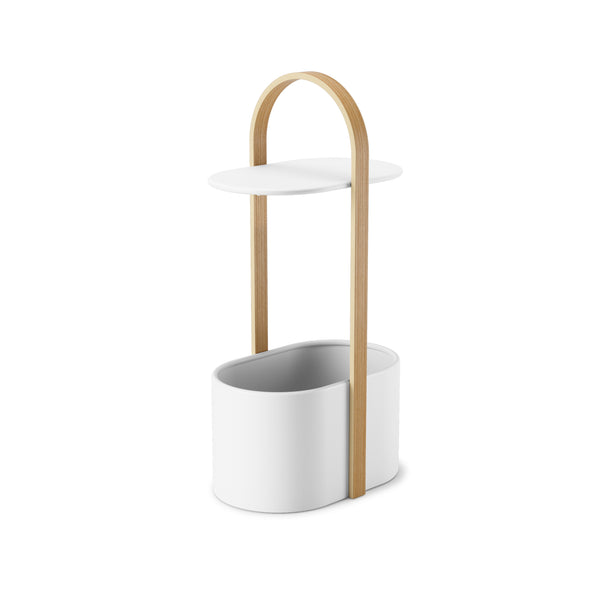 Umbra Bellwood Hub Side Storage Table, Flat-Pack