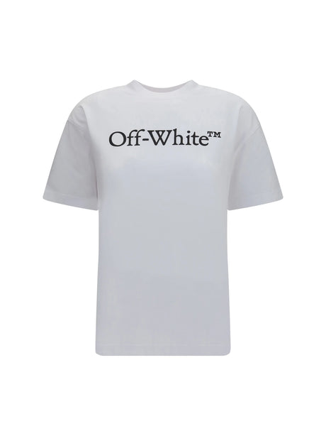Off-White Big logo Bookish T-shirt - White-Black