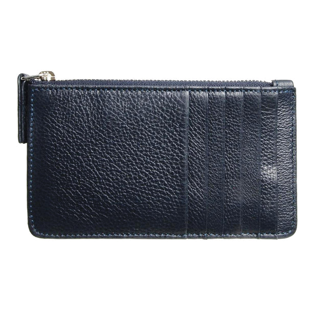 72 Smalldive 6 Card Sleeves Textured Leather Zip Wallet