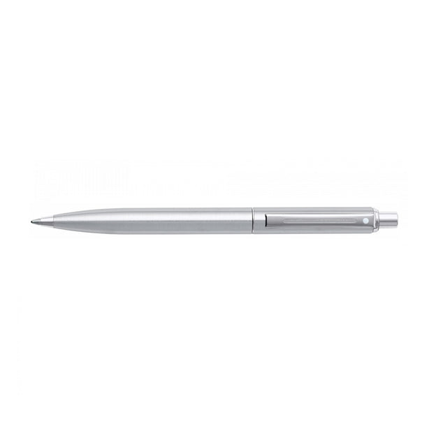 -- Sheaffer Sentinel Brushed Chrome Barrel & Trim Ballpoint Pen