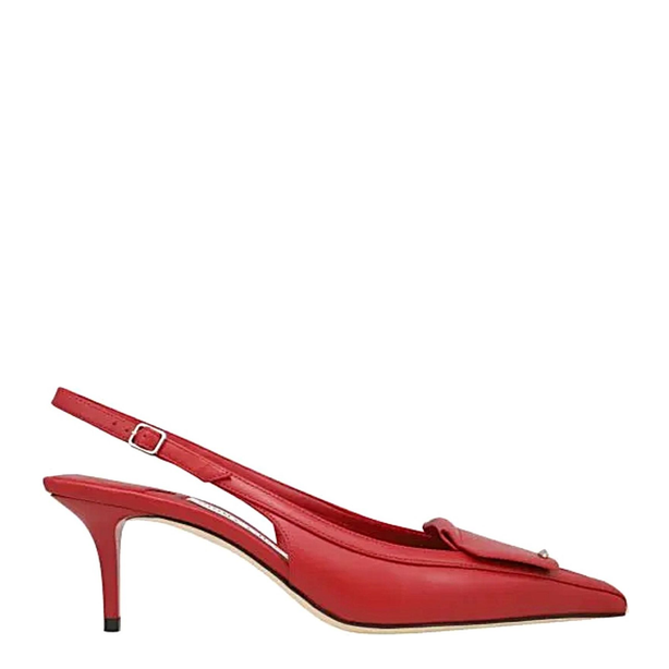 Slingback Shoes 37 Rosso