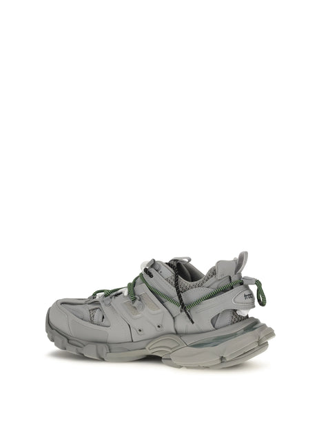 Balenciaga Track Trail Laces Sneakers - Gry/Yellow/Wht/Navy