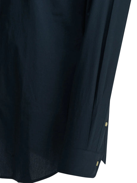 Polo Ralph Lauren Custom-fit casual shirt with logo - Blue